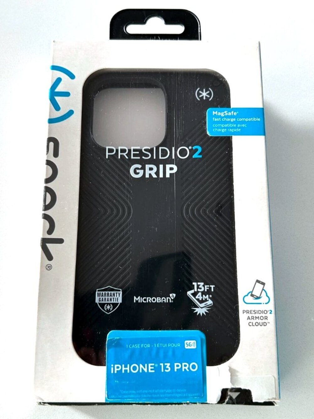 Speck Presidio2 Grip Mag Safe Case Black for Apple iPhone 13 Pro